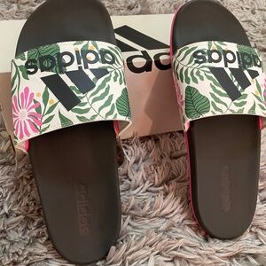 Brand new adidas slides